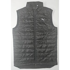 PUMA Boys Quilted Vest Black Outerwear Size XL Style No:‎ 595450-01